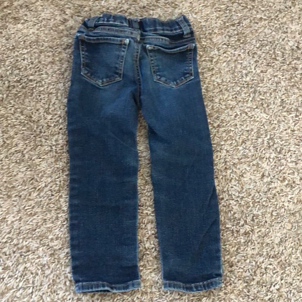 Distressed boy jeans
